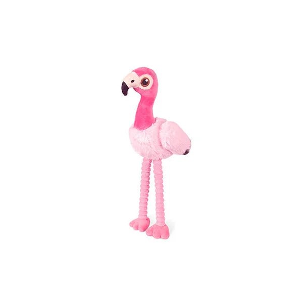 Hundespielzeug Flora Flamingo - PUPPYROPE MANUFAKTUR®